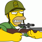 militare in servizio